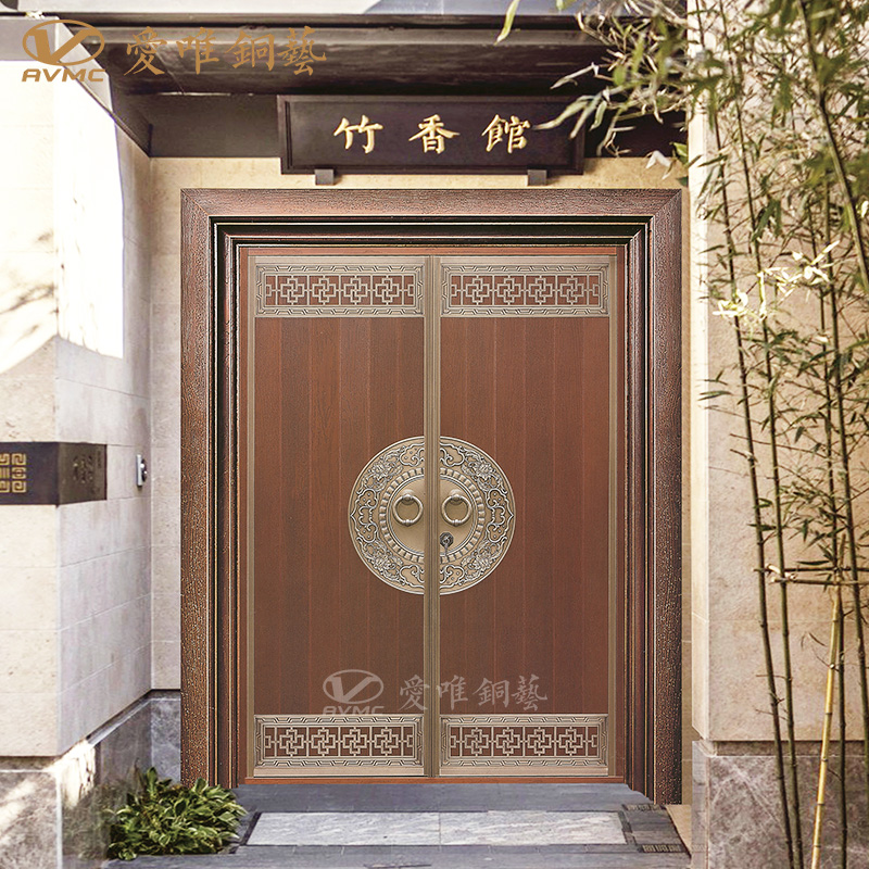 中式銅門